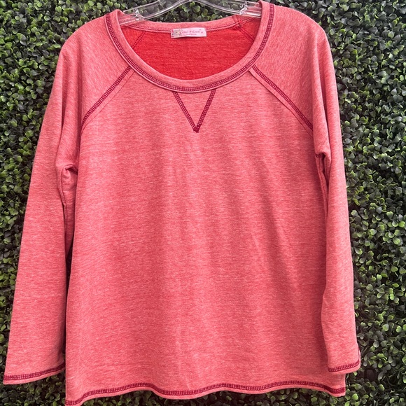 Chris & Carol M Orange Pull over - Picture 1 of 4